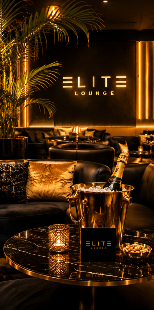 Ambiance intérieure d'ELITE Lounge